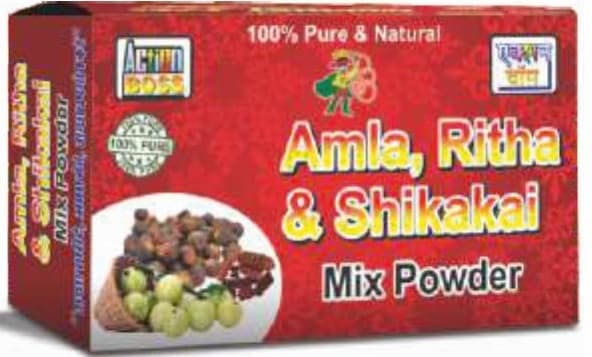 Action Amla Ritha & Shikakai (100 gms.)
